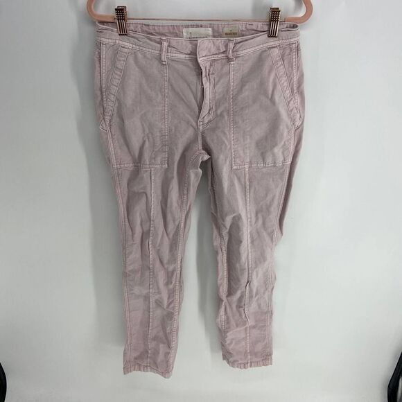Anthropologie Dusty Pink The Wanderer Khaki Skinny Utility Pant Women 27 - Picture 7 of 7